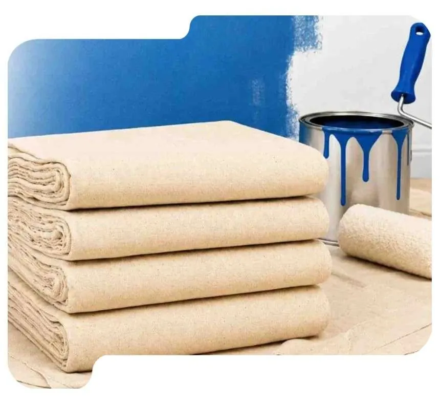 Cotton Drop Cloths for Painting and Industrial Protection - Karthik Enterprises